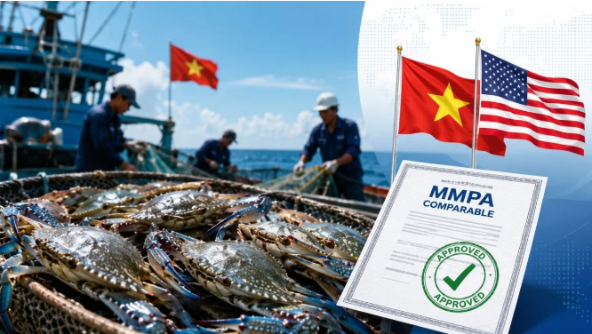 US recognizes Viet Nam’s crab fisheries as equivalent under MMPA